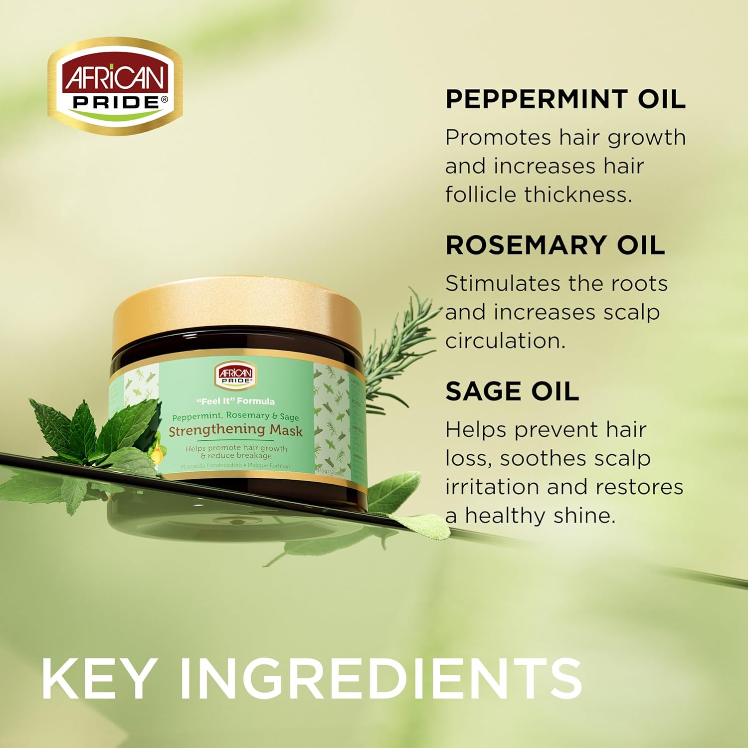 بهترین ماسک داخل حمام استحکام بخش و ضد ریزش آفریکن پراید